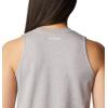 Columbia Womens North Cascades Tank(Columbia Grey Heather/Inverted Brand Grx)