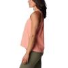 Columbia Womens North Cascades Tank(Coral Reef/White Branded)