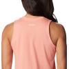 Columbia Womens North Cascades Tank(Coral Reef/White Branded)