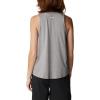 Columbia Womens North Cascades Tank(Monument Heather/White Branded)