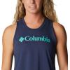 Columbia Womens North Cascades Tank(Nocturnal/Electric Turquoise Branded)