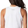 Columbia Womens North Cascades Tank(White/Black Branded)