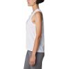 Columbia Womens North Cascades Tank(White/Csc Emblem Two)