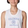 Columbia Womens North Cascades Tank(White/Csc Emblem Two)