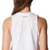 Columbia Womens North Cascades Tank(White/Csc Stacked Gradient Graphic)