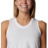 Columbia Womens North Cascades Tank(White/Gem Columbia Graphic)