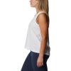 Columbia Womens North Cascades Tank(White/Gem Columbia Graphic)