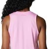 Columbia Womens North Cascades Tank(Wild Rose/Csc Stacked Gradient Graphic)