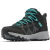 Columbia Womens Peakfreak Ii Mid Outdry(Black Teal)