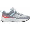 Columbia Women’s Plateau Waterproof Hiking Shoe(Cirrus Grey/Red Hibiscus)