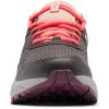 Columbia Women’s Plateau Waterproof Hiking Shoe(Dark Grey/Neon Sunrise)