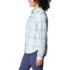 Columbia Womens Silver Ridge 3.0 Long Sleeve(Aqua Haze Canyon Ombre)