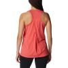 Columbia Women’s Standard Sun Trek Racerback Tank(Red Hibiscus Heather)
