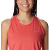 Columbia Women’s Standard Sun Trek Racerback Tank(Red Hibiscus Heather)
