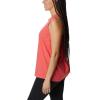 Columbia Women’s Standard Sun Trek Racerback Tank(Red Hibiscus Heather)