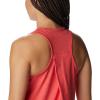 Columbia Women’s Standard Sun Trek Racerback Tank(Red Hibiscus Heather)