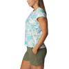 Columbia Women’s Summerdry Short Sleeve Printed Tee(Key West/Floriated)
