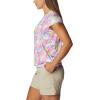 Columbia Women’s Summerdry Short Sleeve Printed Tee(White/Floriated)