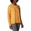 Columbia Women’s Sun Trek Ls Tee(Mango Heather)