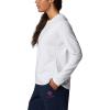 Columbia Women’s Sun Trek Ls Tee(White)