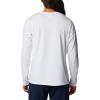 Columbia Women’s Sun Trek Ls Tee(White)