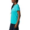 Columbia Womens Sun Trek™ Ss Graphic Tee(Bright Aqua/Csc Branded Graphic)