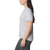 Columbia Womens Sun Trek™ Ss Graphic Tee(Columbia Grey Heather/Simply Scripted)