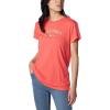 Columbia Womens Sun Trek™ Ss Graphic Tee(Juicy/Csc Tradition)