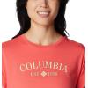 Columbia Womens Sun Trek™ Ss Graphic Tee(Juicy/Csc Tradition)