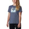 Columbia Womens Sun Trek™ Ss Graphic Tee(Nocturnal/Arboreal Swirl Graphic)