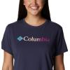 Columbia Womens Sun Trek™ Ss Graphic Tee(Nocturnal/Branded Gradient)