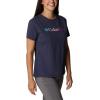 Columbia Womens Sun Trek™ Ss Graphic Tee(Nocturnal/Branded Gradient)