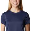 Columbia Womens Sun Trek™ Ss Graphic Tee(Nocturnal/Vertical Outline Csc Graphic)