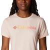Columbia Womens Sun Trek™ Ss Graphic Tee(Peach Blossom Heather/Csc Gradient)