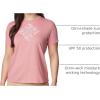 Columbia Womens Sun Trek™ Ss Graphic Tee(Pink Agave/Outlined Kayaks)