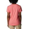 Columbia Womens Sun Trek™ Ss Graphic Tee(Red Hibiscus Heather/Branded Gradient)