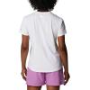 Columbia Womens Sun Trek™ Ss Graphic Tee(White/All for Outdoor Pride)