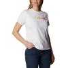 Columbia Womens Sun Trek™ Ss Graphic Tee(White/Branded Gradient)
