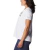 Columbia Womens Sun Trek™ Ss Graphic Tee(White/Columbia Pride)