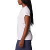 Columbia Womens Sun Trek™ Ss Graphic Tee(White/Csc Emblem)