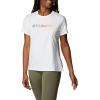 Columbia Womens Sun Trek™ Ss Graphic Tee(White/Csc Gradient)