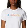 Columbia Womens Sun Trek™ Ss Graphic Tee(White/Csc Gradient)