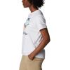 Columbia Womens Sun Trek™ Ss Graphic Tee(White/Csc Stacked)