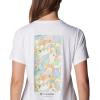Columbia Womens Sun Trek™ Ss Graphic Tee(White/Epicamp)