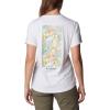 Columbia Womens Sun Trek™ Ss Graphic Tee(White/Epicamp)