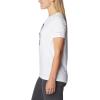 Columbia Womens Sun Trek™ Ss Graphic Tee(White/Sunrek Trails)
