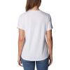 Columbia Womens Sun Trek™ Ss Graphic Tee(White/Wavy Rays)