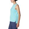 Columbia Womens Sun Trek Tank(Aquamarine Heather)