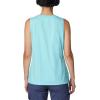 Columbia Womens Sun Trek Tank(Aquamarine Heather)