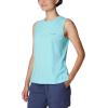 Columbia Womens Sun Trek Tank(Aquamarine Heather)